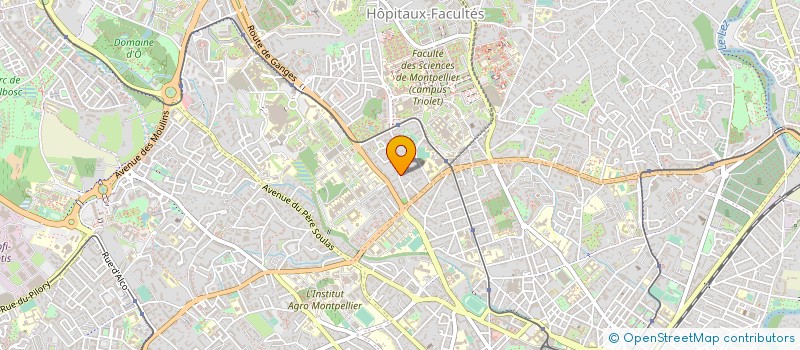 localisation de l'entreprise CASPIENNE CONSTRUCTION à MONTPELLIER