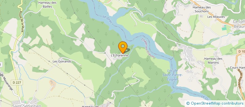 localisation de l'entreprise CASPITA  CHATEL-EN-TRIEVES