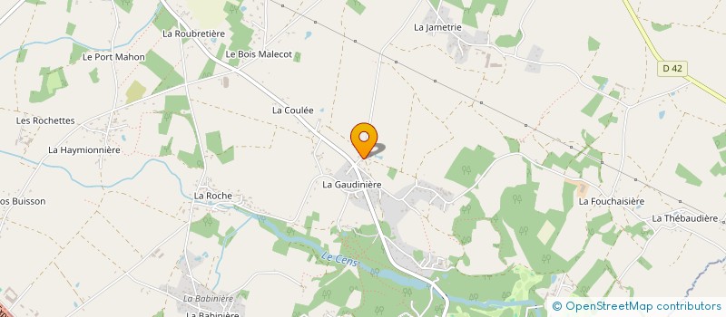 localisation de l'entreprise CASPIU à VIGNEUX-DE-BRETAGNE