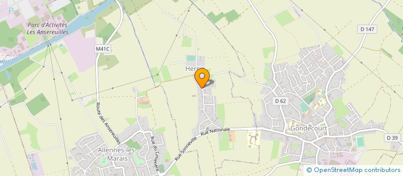 localisation de l'entreprise CASQ  HERRIN