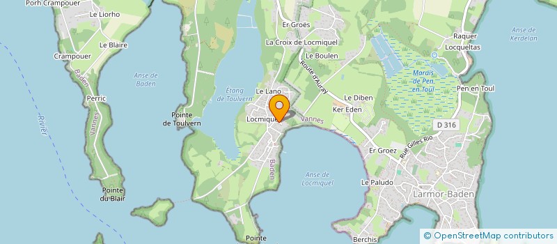 localisation de l'entreprise CASQL  BADEN