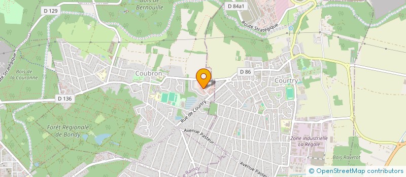 localisation de l'entreprise CASQUI  COUBRON