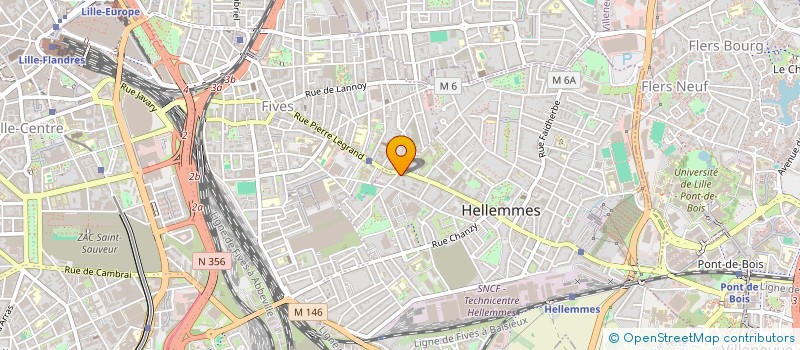 localisation de l'entreprise CASS & CO à LILLE