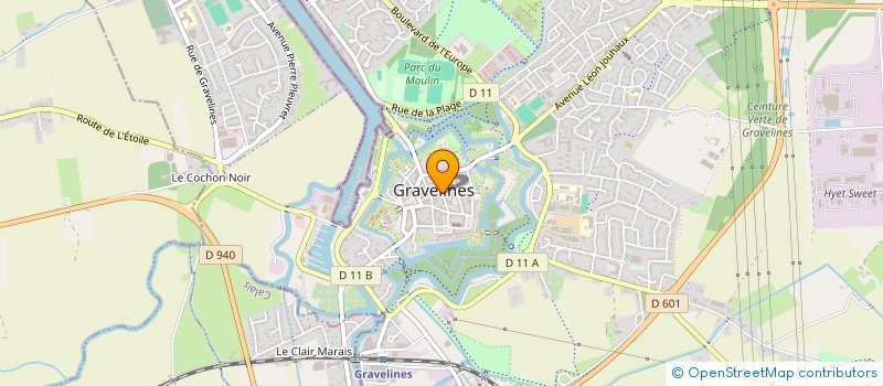 localisation de l'entreprise CASS GRAVELINES BOURBOURG à GRAVELINES