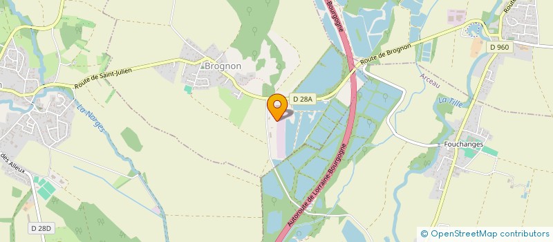 localisation de l'entreprise CASS TRACT 21 à BROGNON