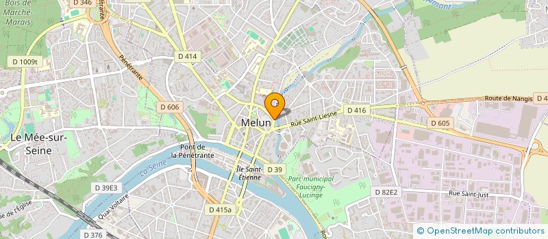 localisation de l'entreprise CASSA DI ROMA à MELUN