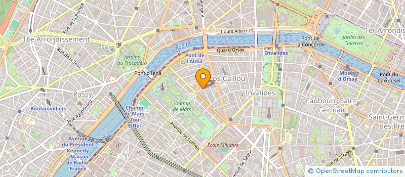 localisation de l'entreprise CASSABEA  PARIS