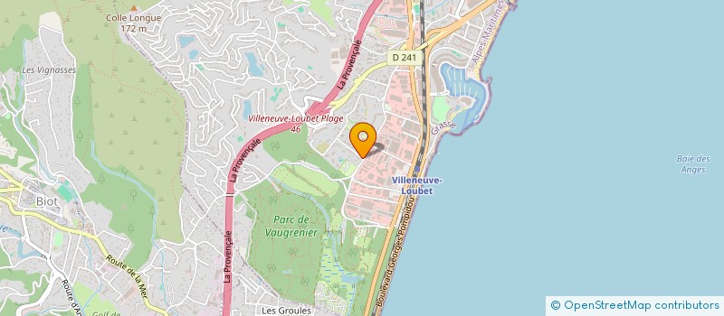 localisation de l'entreprise CASSABT à VILLENEUVE-LOUBET