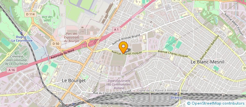 localisation de l'entreprise CASSACA à LE BLANC-MESNIL