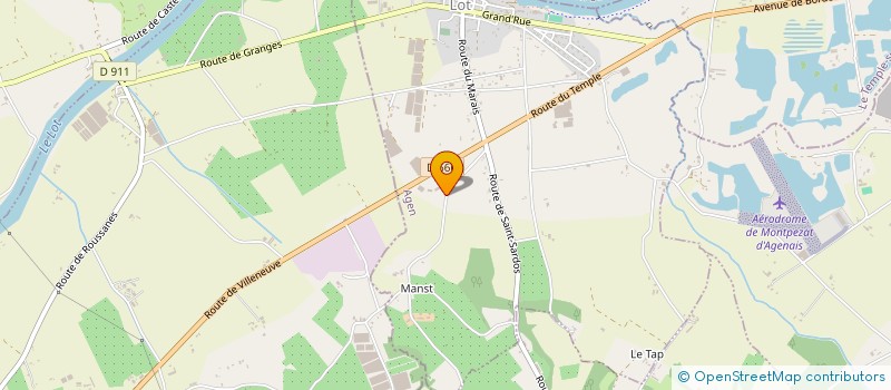 localisation de l'entreprise CASSAGNE IMMOBILIER  GRANGES-SUR-LOT