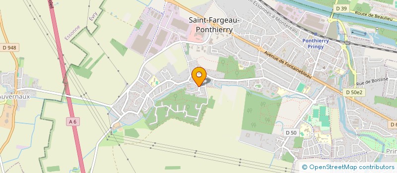 localisation de l'entreprise CASSAGRANDE RENOVATION  SAINT FARGEAU PONTHIERRY