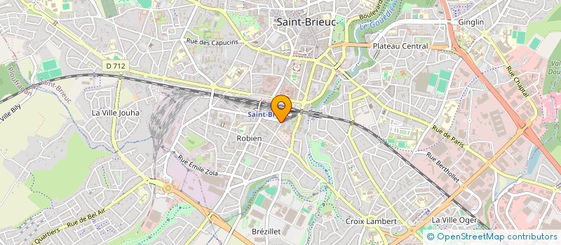 localisation de l'entreprise CASSAIGNE PROMOTION à SAINT-BRIEUC