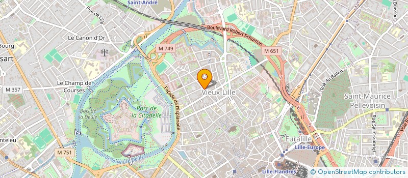 localisation de l'entreprise CASSAJA  LILLE