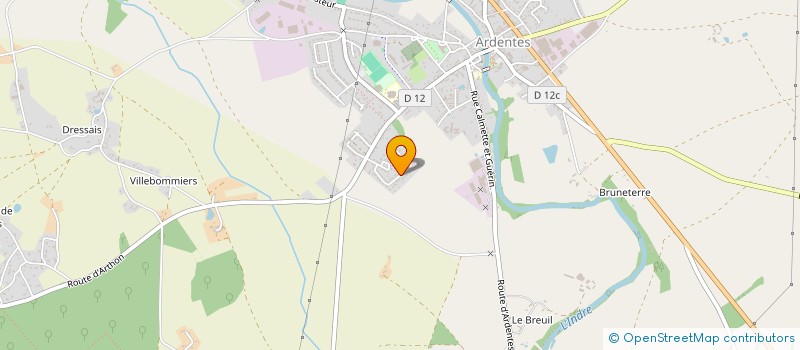 localisation de l'entreprise CASSAMARI à ARDENTES