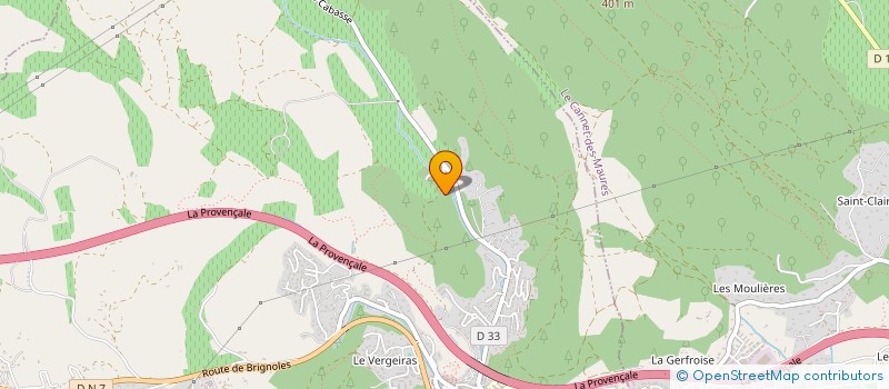 localisation de l'entreprise CASSAN  LE LUC