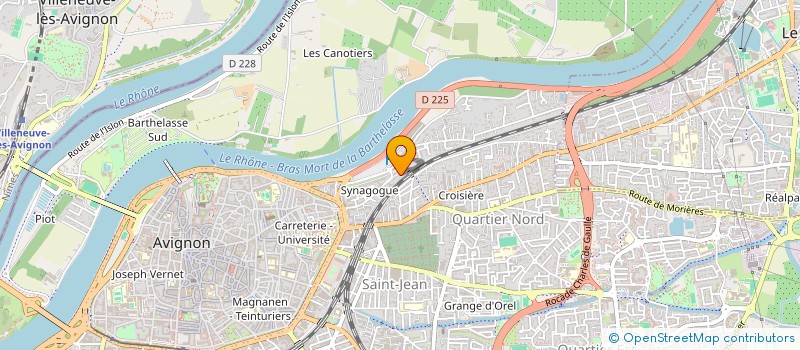 localisation de l'entreprise CASSANA  AVIGNON