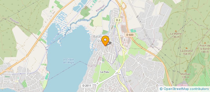 localisation de l'entreprise CASSANAS INDIVISION  BALARUC-LES-BAINS