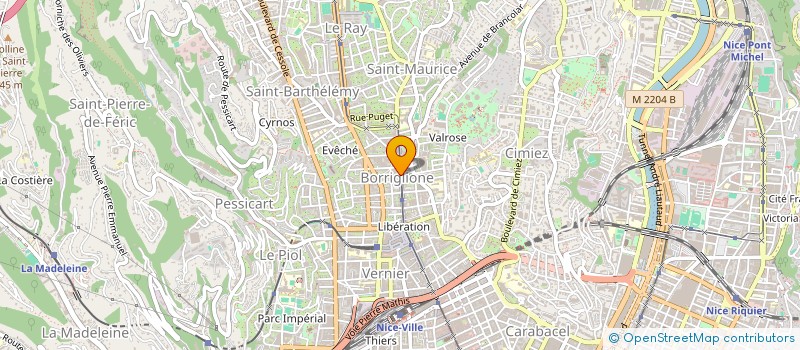 localisation de l'entreprise CASSANDRA à NICE
