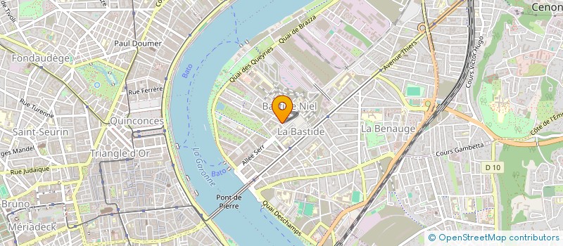 localisation de l'entreprise CASSANDRA MELVIN  BORDEAUX