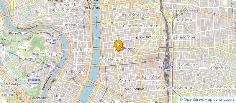 localisation de l'entreprise CASSANDRE  LYON