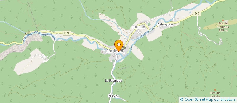 localisation de l'entreprise CASSANDRE à FOUGAX-ET-BARRINEUF