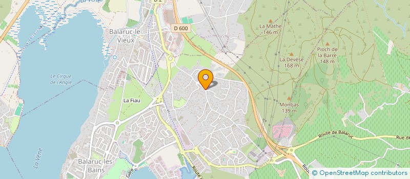 localisation de l'entreprise CASSAR  BALARUC-LES-BAINS