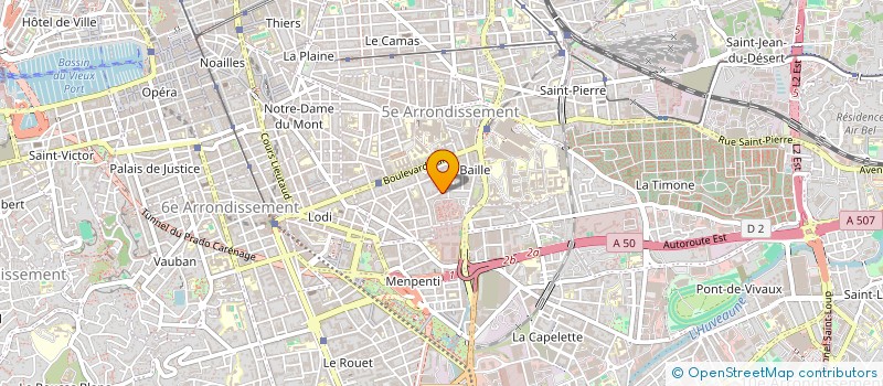 localisation de l'entreprise CASSAR INDIVISION à MARSEILLE