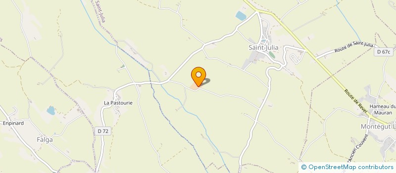 localisation de l'entreprise CASSARO ET FILS  SAINT-JULIA