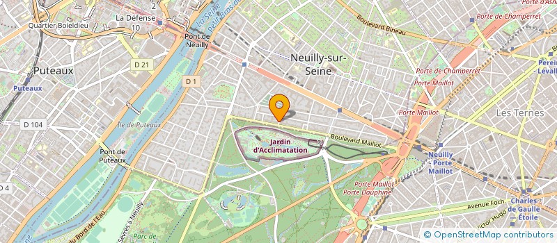 localisation de l'entreprise CASSART à NEUILLY-SUR-SEINE