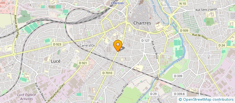 localisation de l'entreprise CASSE 2000 à CHARTRES