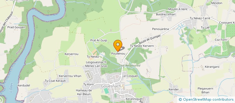 localisation de l'entreprise CASSE 29 à GOUESNACH