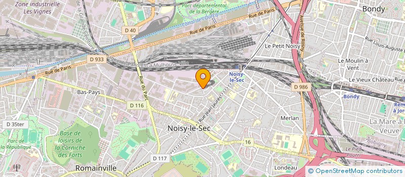 localisation de l'entreprise CASSE-ALEX à NOISY-LE-SEC