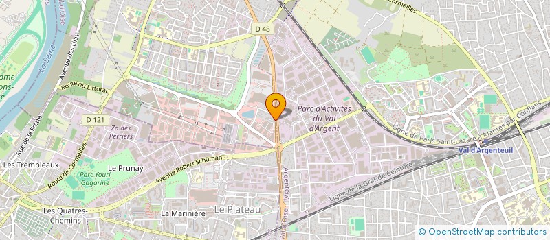 localisation de l'entreprise CASSE ALLO SERGE à CORMEILLES-EN-PARISIS