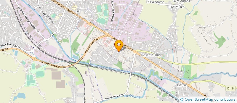 localisation de l'entreprise CASSE AUTO 47 à CASTELCULIER