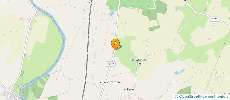 localisation de l'entreprise CASSE AUTO DAUMERAY  MORANNES SUR SARTHE-DAUMERAY