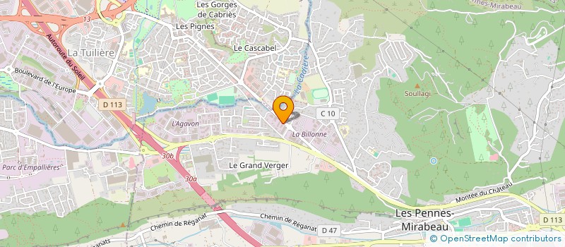 localisation de l'entreprise CASSE AUTO DISCOUNT à LES PENNES-MIRABEAU