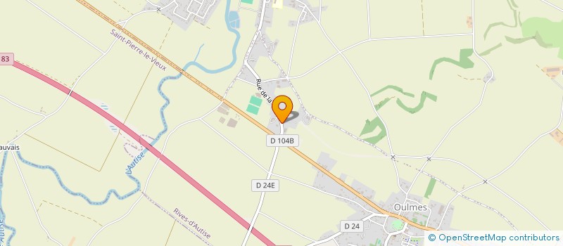 localisation de l'entreprise CASSE AUTO NADOR  RIVES-D'AUTISE