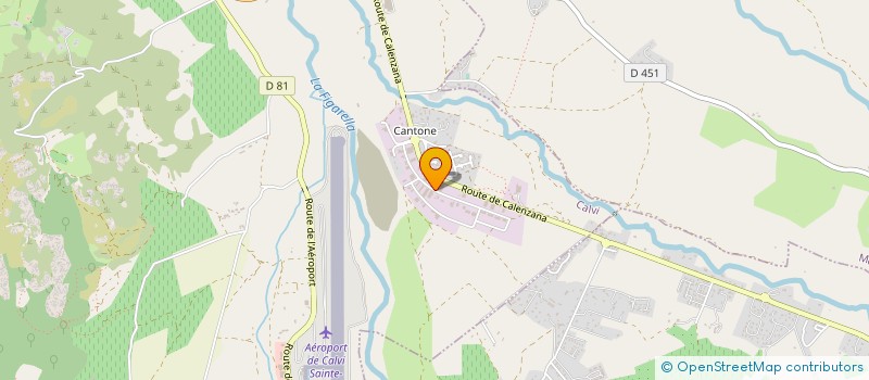 localisation de l'entreprise CASSE DEPANNAGE ENTRETIEN à CALVI