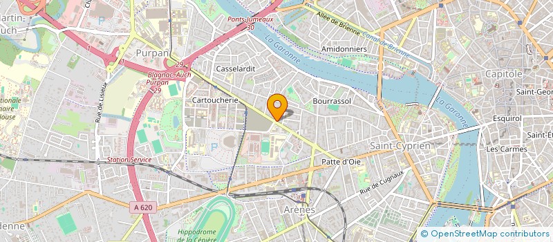localisation de l'entreprise CASSE TA TELE à TOULOUSE