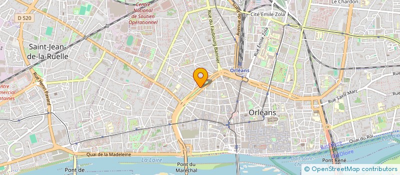 localisation de l'entreprise CASSE-TETE à ORLEANS