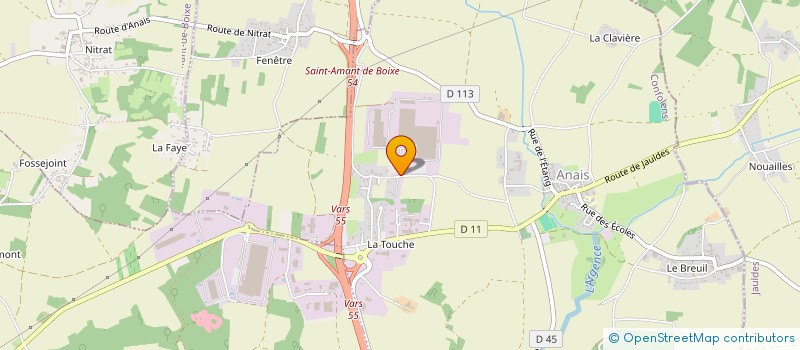 localisation de l'entreprise CASSEAUX ENERGIE à LIMOGES