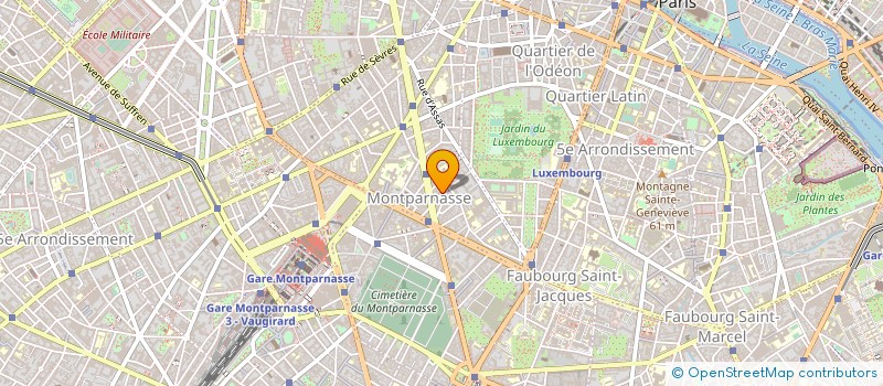 localisation de l'entreprise CASSEGRAIN à PARIS