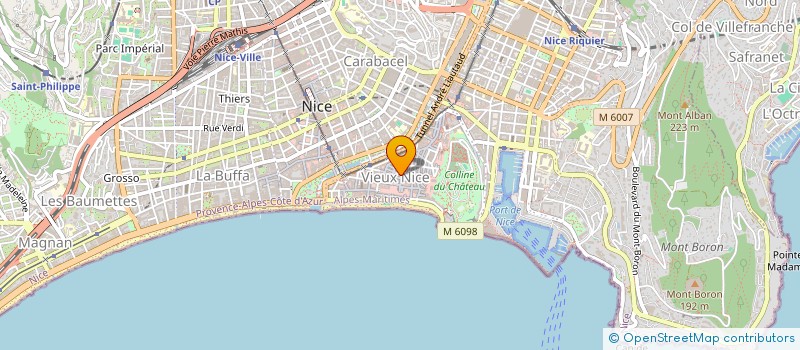 localisation de l'entreprise CASSEMAC à NICE