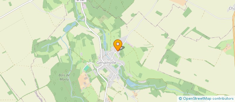 localisation de l'entreprise CASSETTE  GENAINVILLE