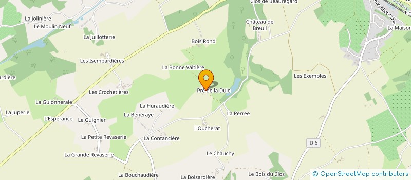 localisation de l'entreprise CASSI K6 à SAINT-CHRISTOPHE-SUR-LE-NAIS