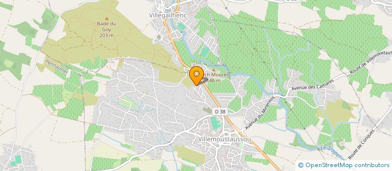 localisation de l'entreprise CASSIDY FAMILY  VILLEMOUSTAUSSOU