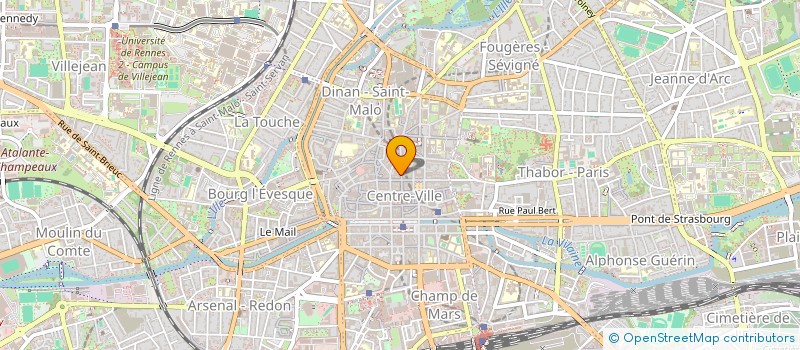 localisation de l'entreprise CASSIDY SAINT GREGOIRE  RENNES