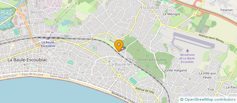 localisation de l'entreprise CASSIE  LA BAULE-ESCOUBLAC