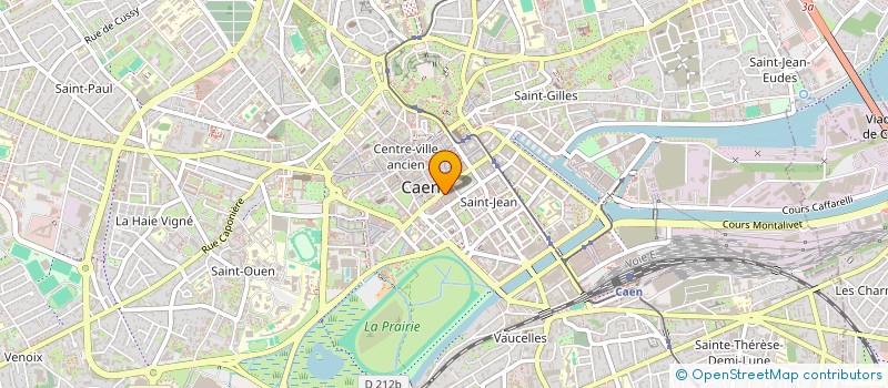 localisation de l'entreprise CASSIE à CAEN