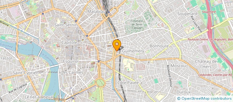 localisation de l'entreprise CASSIE FONCIERE à TOULOUSE